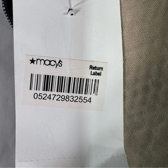 Monteau Blue Overlay Tan Lining Sleeveless Fit & Flare Dress Plus Size XXL - Picture 9 of 11